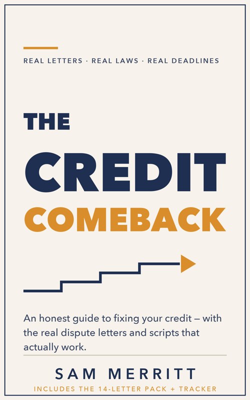 The Credit Comeback book cover